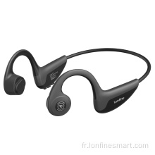 Casque de sport de conduction de l&#39;os de sport sans fil Z8